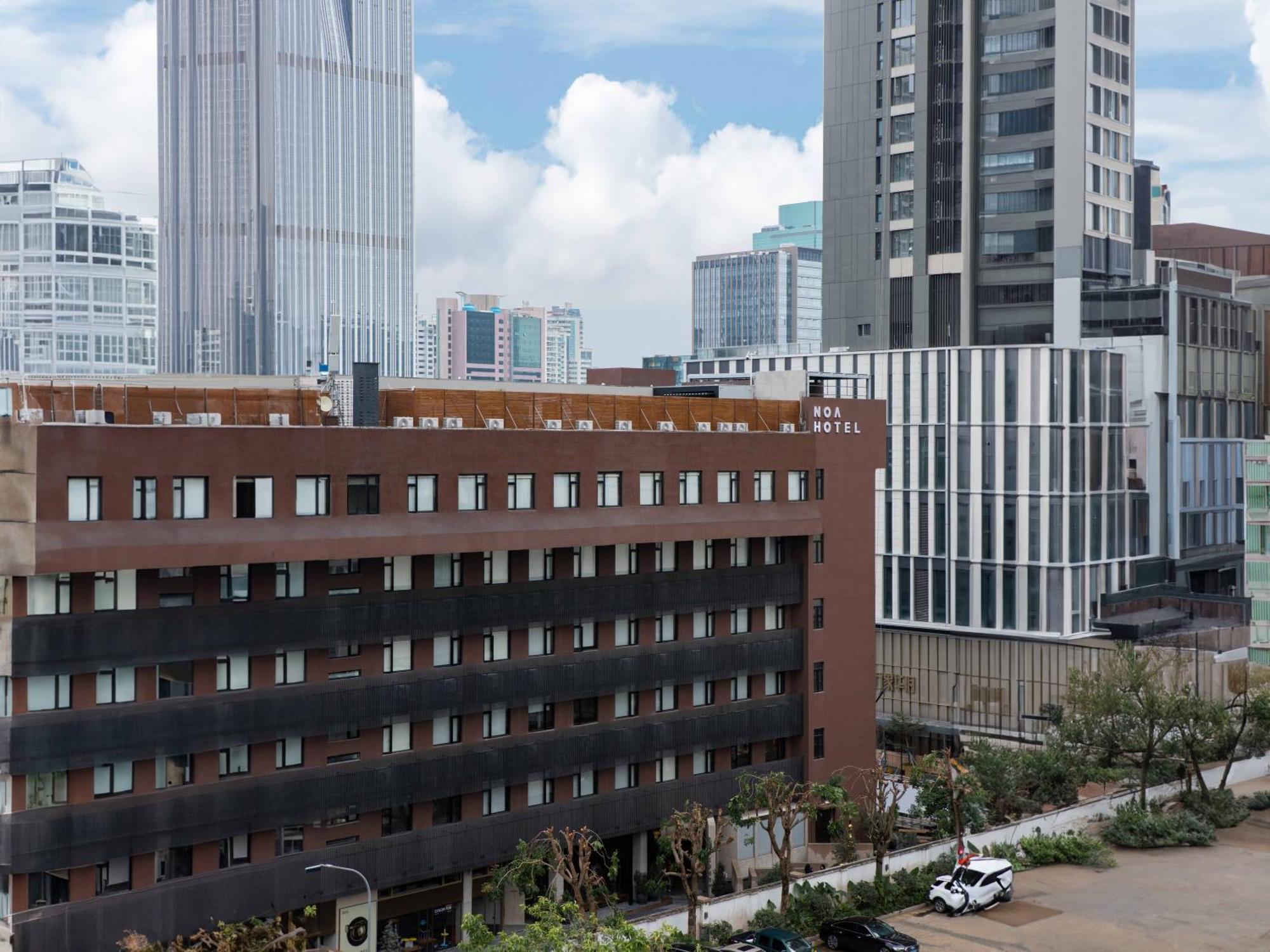 Noa Hotel Shenzhen Luohu Экстерьер фото